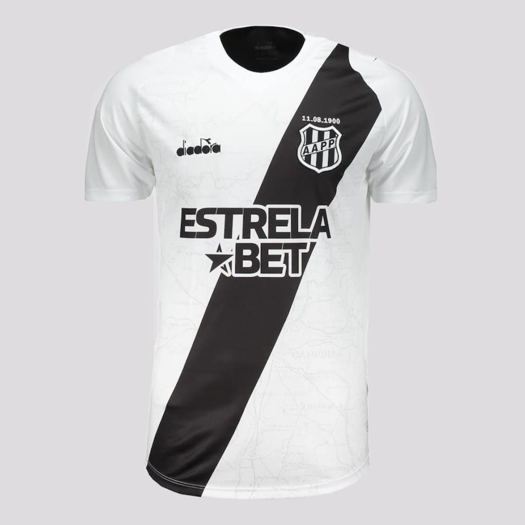 Camisa da Ponte Preta I 2024 Diadora - Masculina