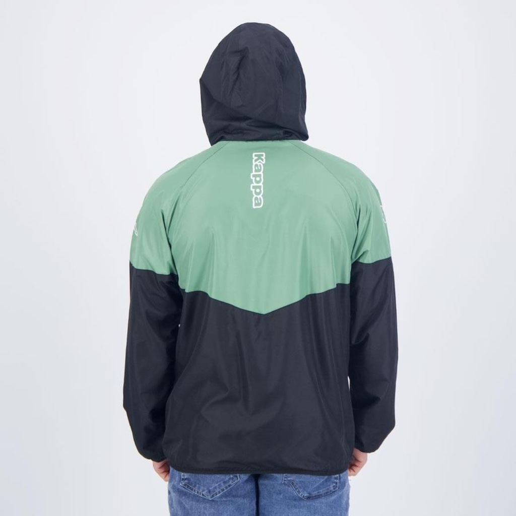 Imagem 4 do produto Jaqueta com Capuz Corta Vento Kappa Sport Logo - Masculina