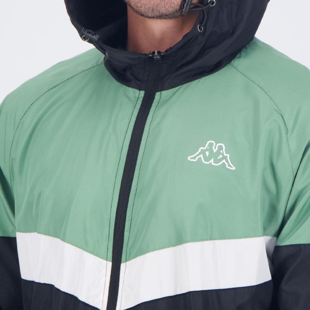 Imagem 5 do produto Jaqueta com Capuz Corta Vento Kappa Sport Logo - Masculina