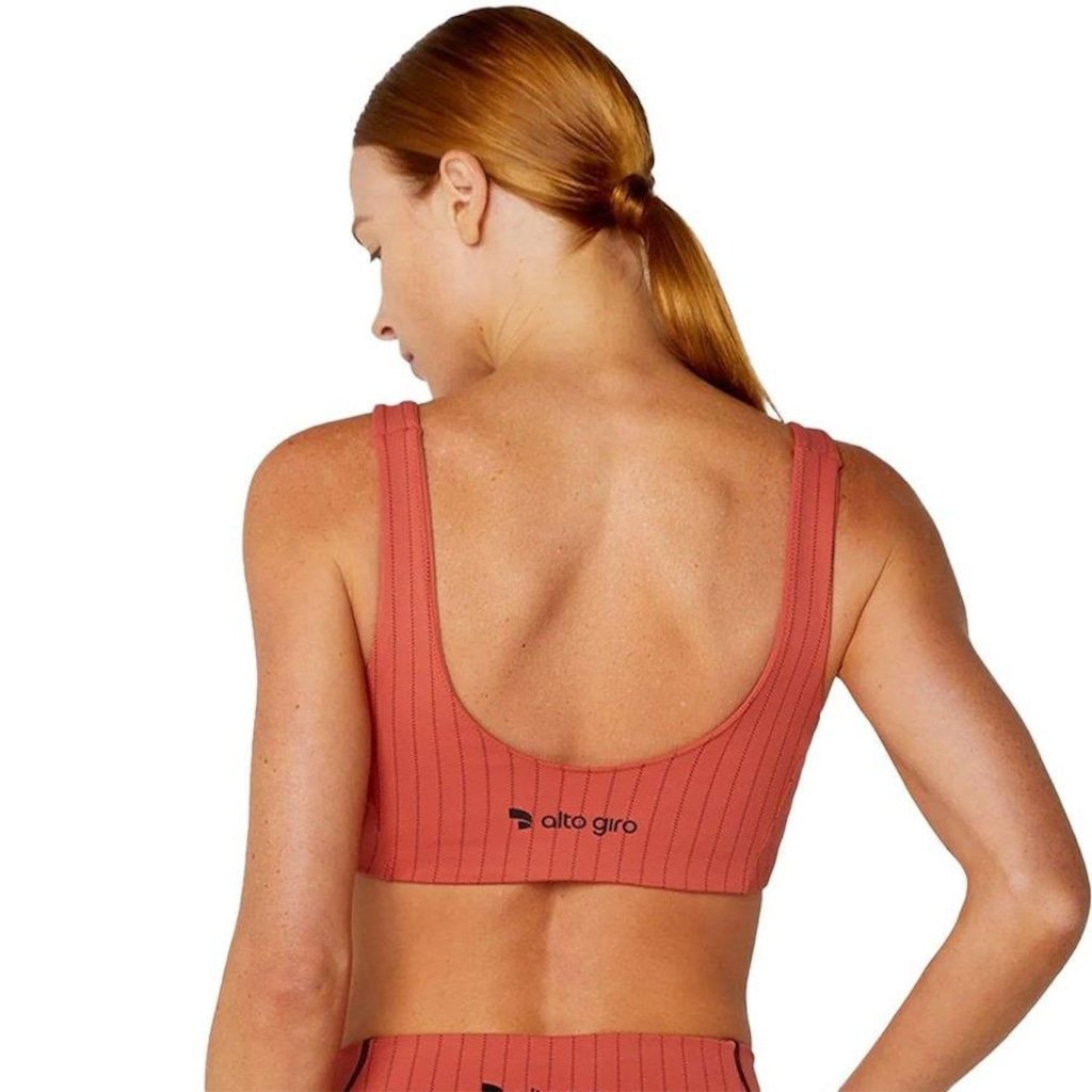 Imagem 2 do produto Top Alto Giro Risca de Giz Feminino