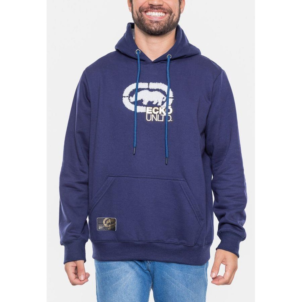 Imagem 3 do produto Blusão de Moletom com Capuz Ecko Fechado - Masculino