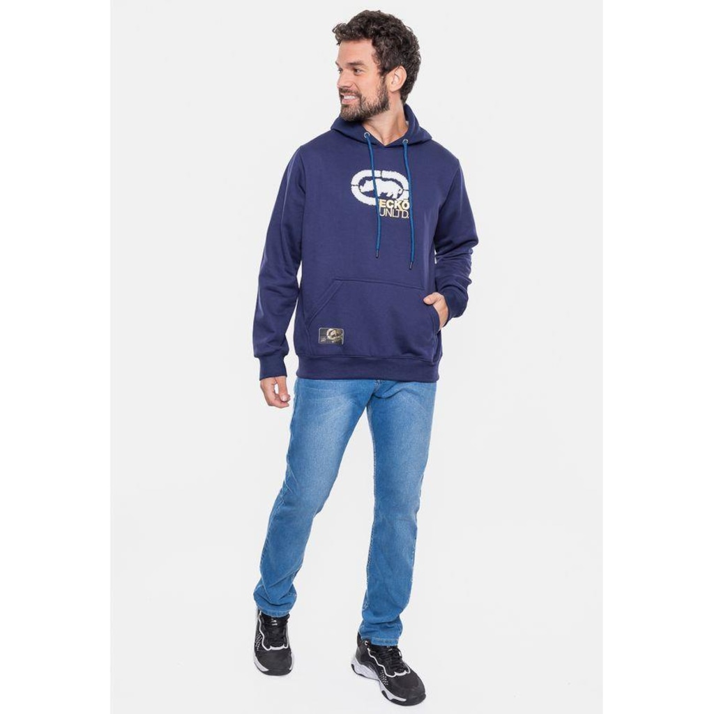 Imagem 5 do produto Blusão de Moletom com Capuz Ecko Fechado - Masculino