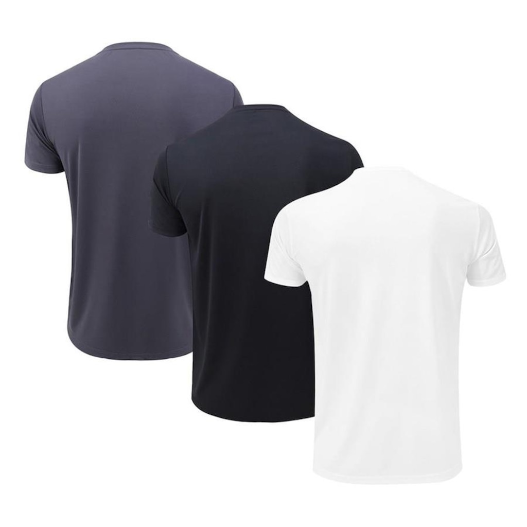 Imagem 2 do produto Kit de Camisetas Topper Classic New - Masculino - 3 unidades