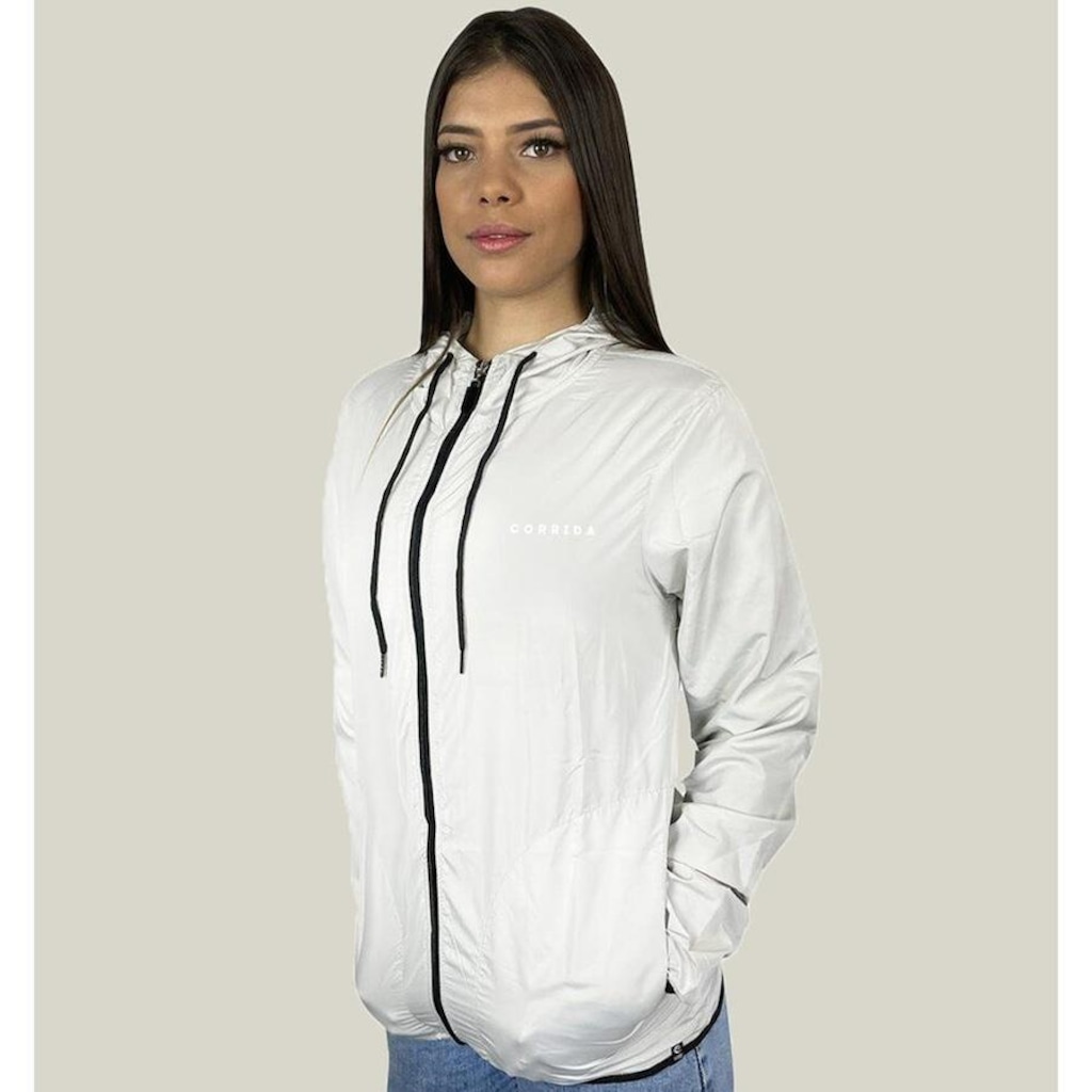 Jaqueta Corta Vento com Capuz Web Surf Shop Corrida - Feminina