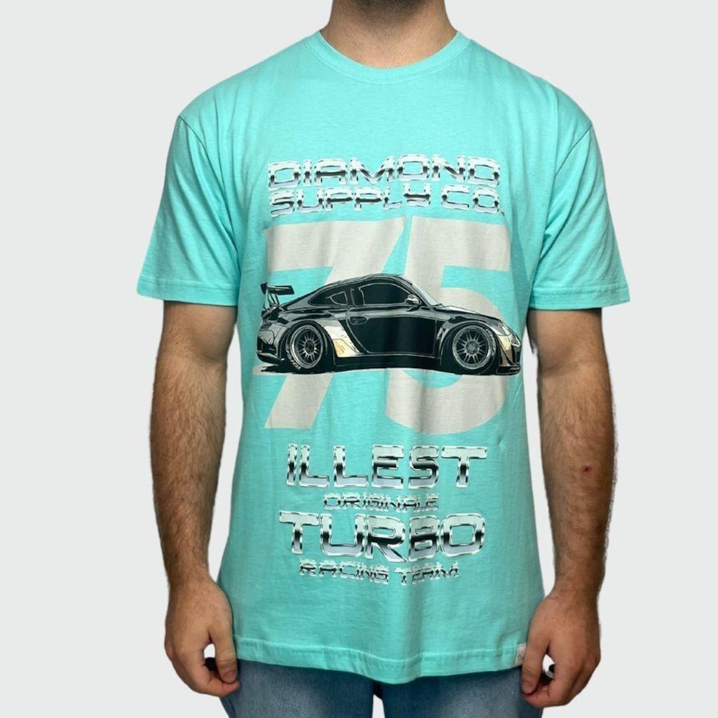 Camiseta Diamond X Illest Turbo Tee Masculina