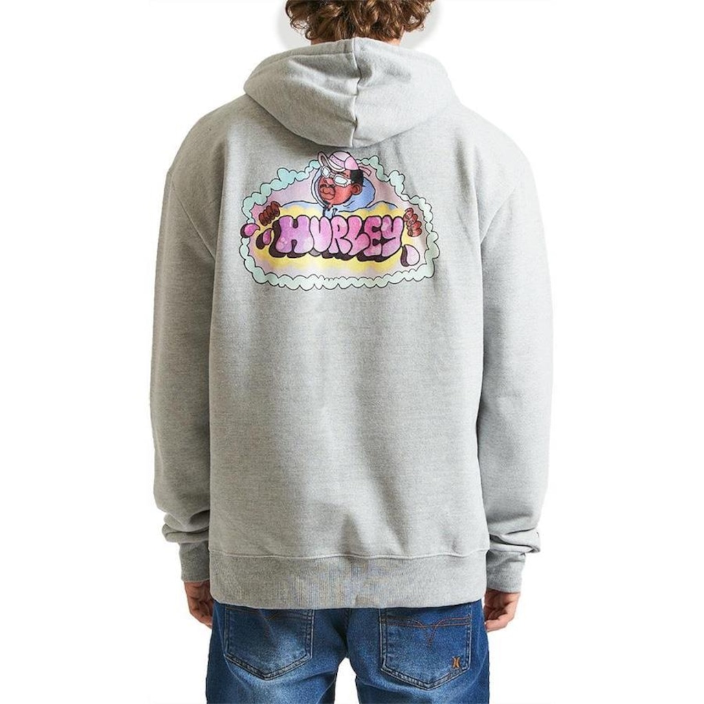 Imagem 2 do produto Blusão de Moletom Hurley Canguru Poise - Masculino