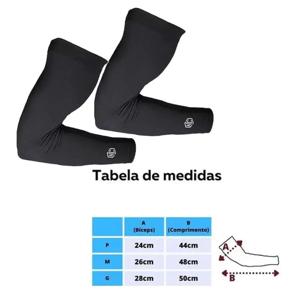 Imagem 4 do produto Manguito NC Extreme Proteção Braço UV 50