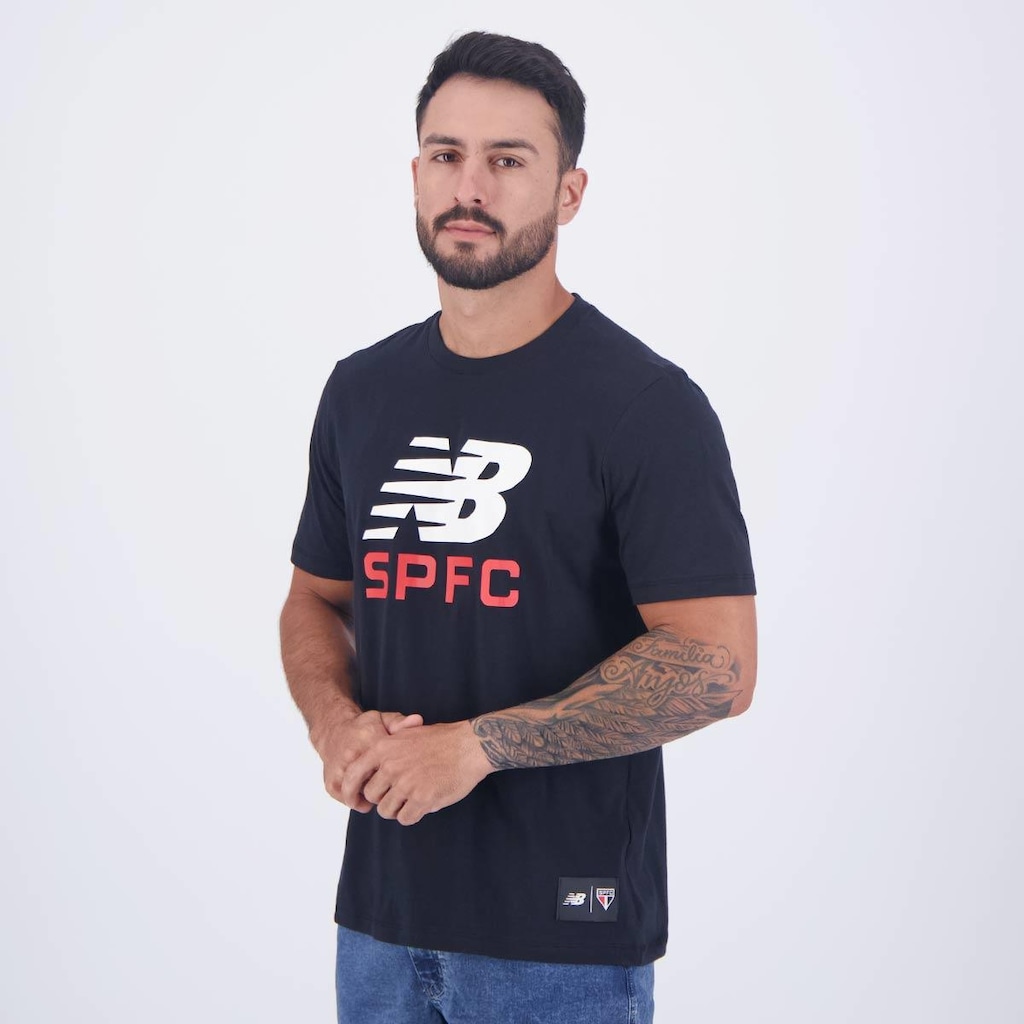 Imagem 3 do produto Camiseta New Balance São Paulo Spfc - Masculina