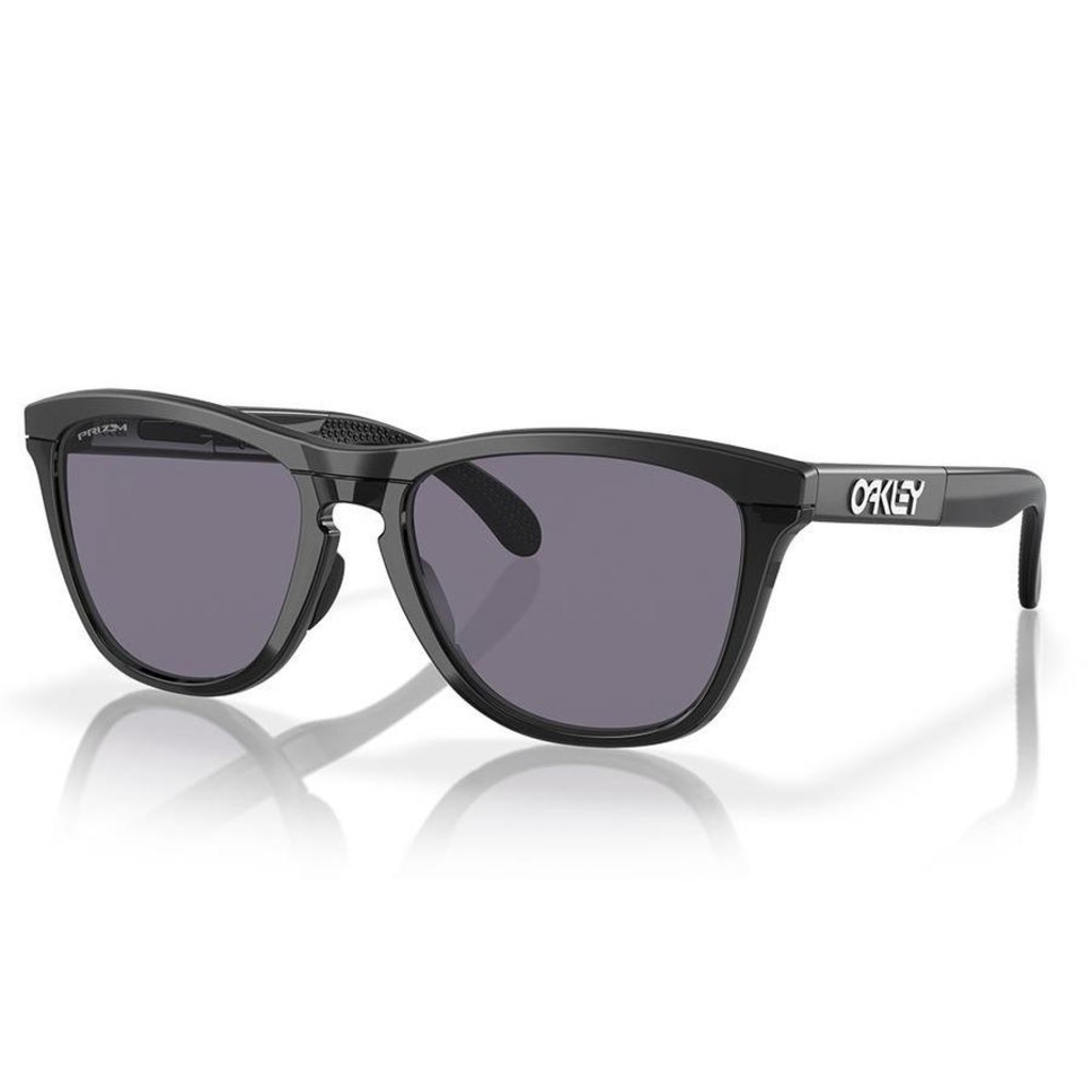 Óculos de Sol Unissex Oakley Frogskins Range Matte Black Prizm Grey