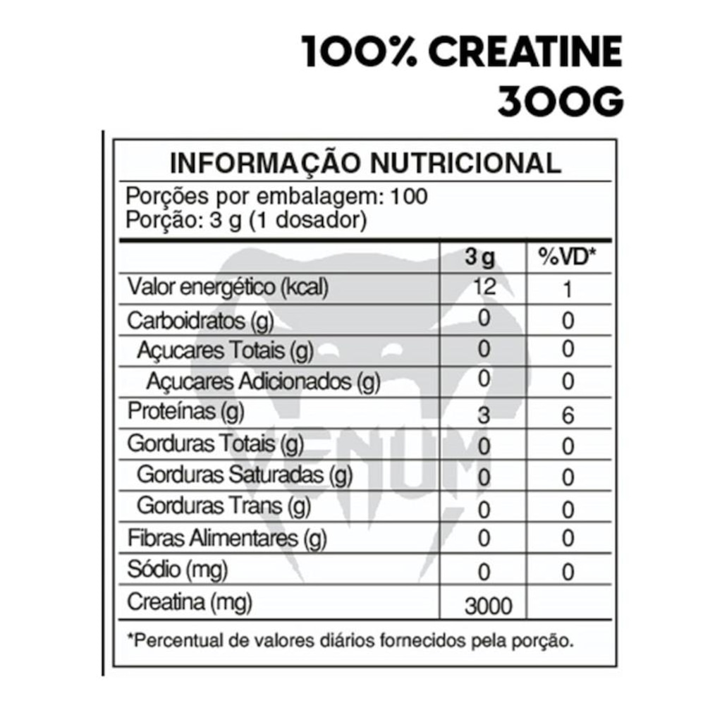 Imagem 2 do produto Creatina 100% Venum 300G