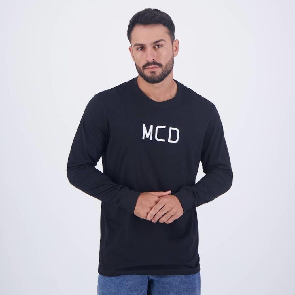 Camiseta Manga Longa Mcd - Masculina