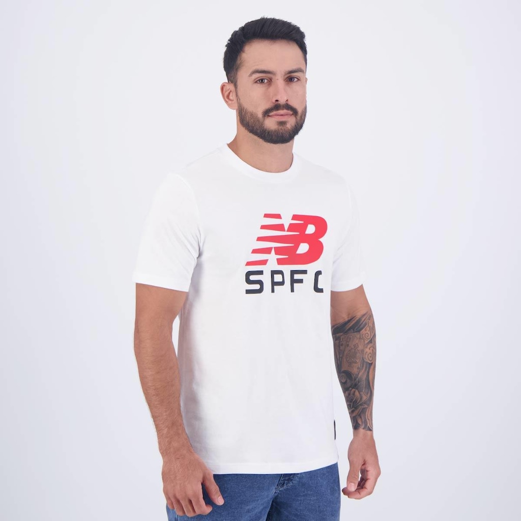 Imagem 2 do produto Camiseta New Balance + São Paulo - Masculina