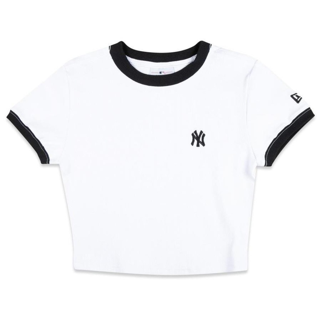 Camiseta New Era Cropped New York Knicks - Feminina - Foto 1