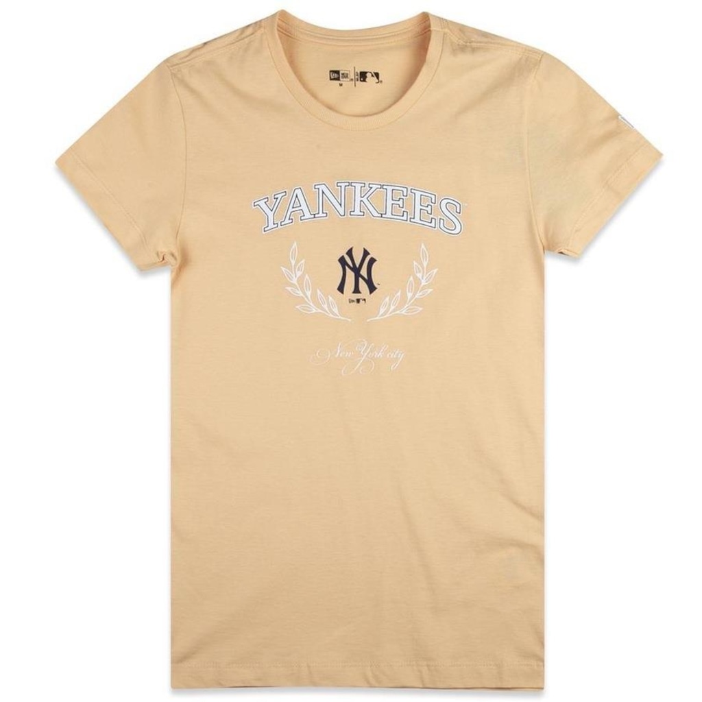 Camiseta New Era Baby Look New York Yankees - Feminina - Foto 1