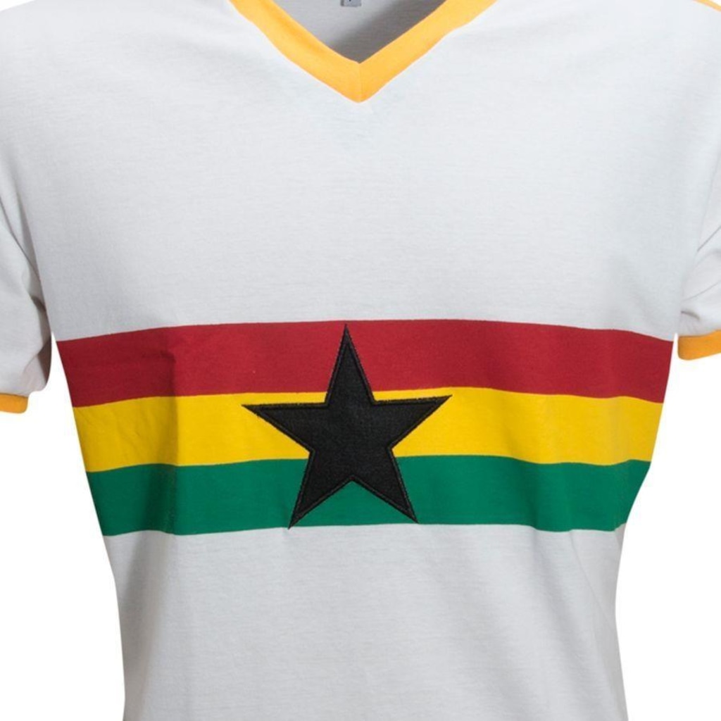 Imagem 4 do produto Camisa Gana 1980 - Liga Retro - Masculina