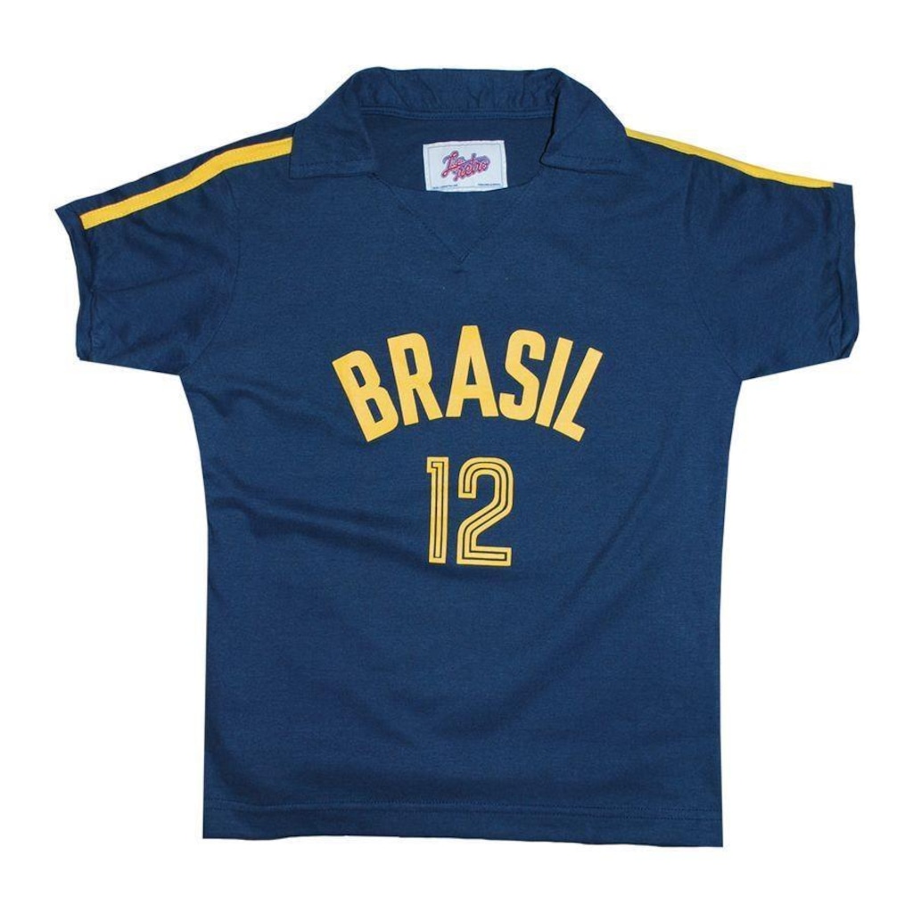 Camisa do Brasil Vôlei 1984 Liga Retrô - Infantil