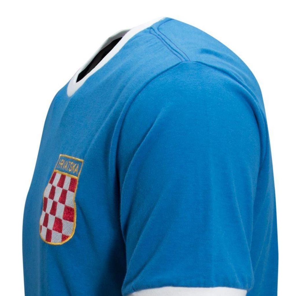 Imagem 2 do produto Camisa da Croácia 1990 Liga Retrô - Masculina