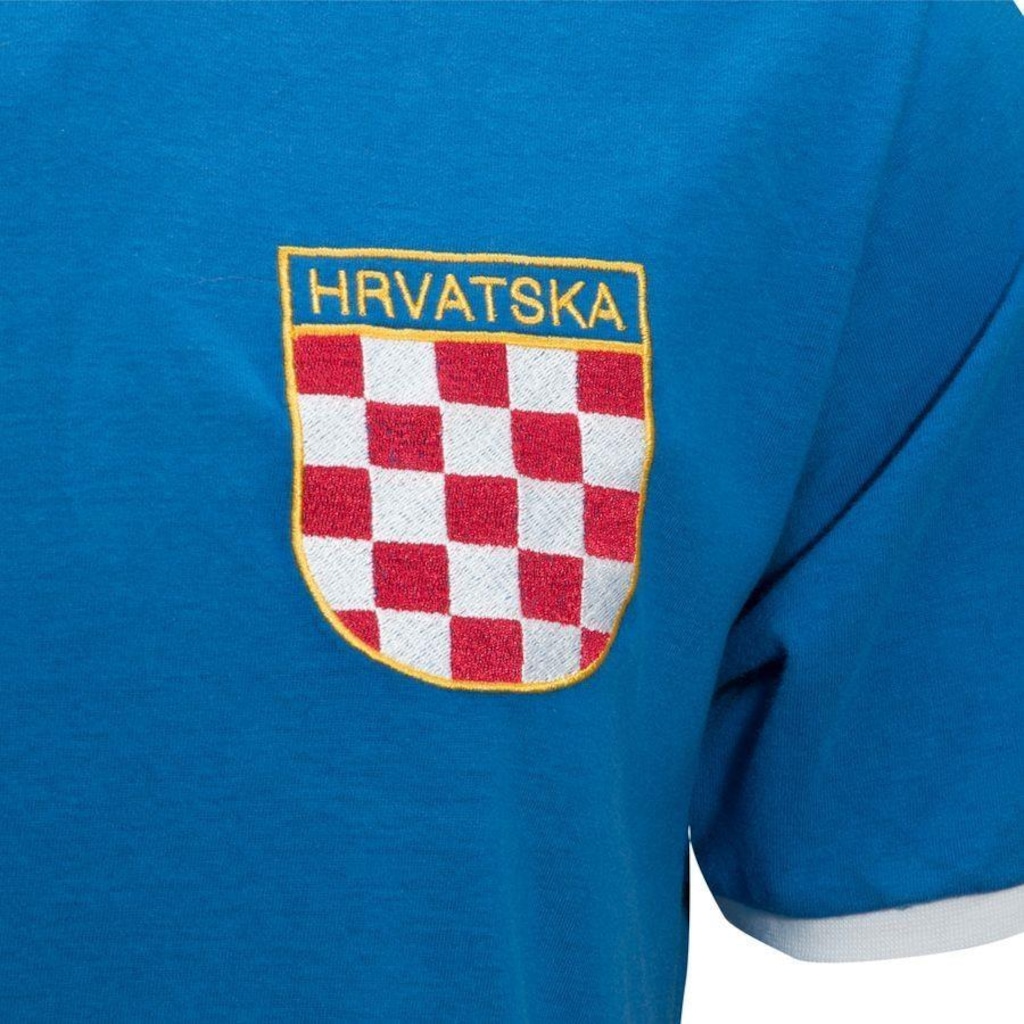 Imagem 4 do produto Camisa da Croácia 1990 Liga Retrô - Masculina