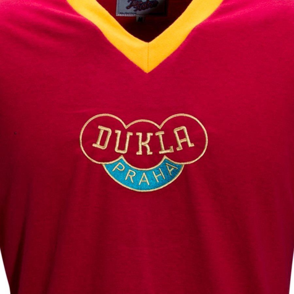 Imagem 4 do produto Camiseta Dukla Praga 1960''''S Liga Retro - Masculina