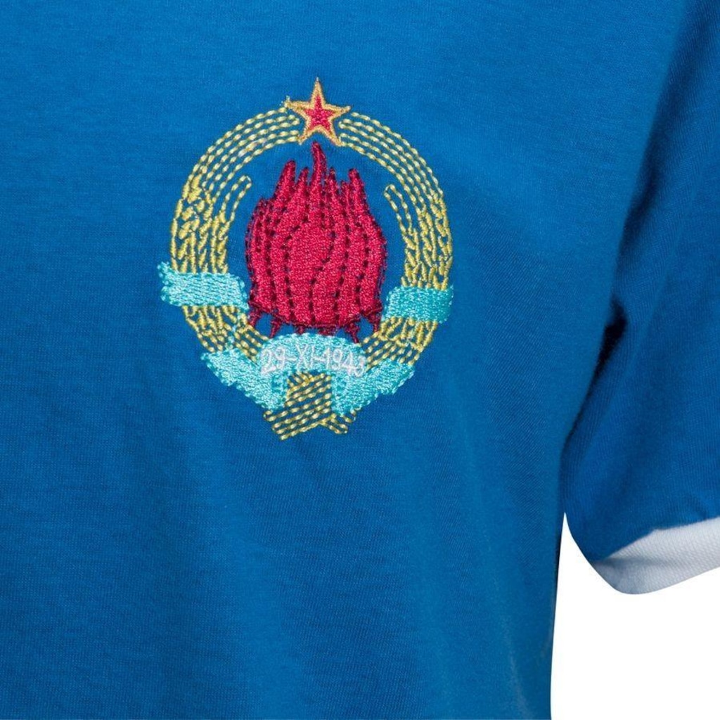 Imagem 4 do produto Camisa Iugoslávia 1980 - Liga Retro - Masculina