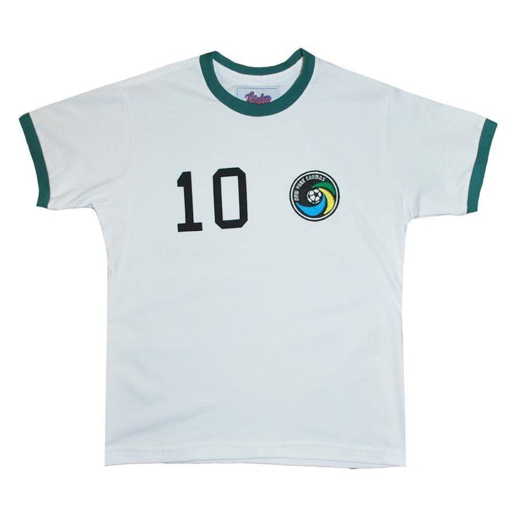 Camisa Ny Cosmos 1976 Liga Retro - Infantil