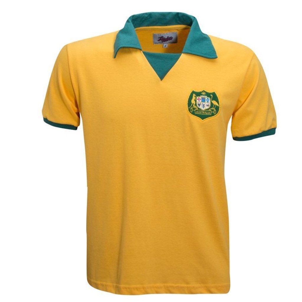Camisa da Austrália 1974 Liga Retrô - Masculina