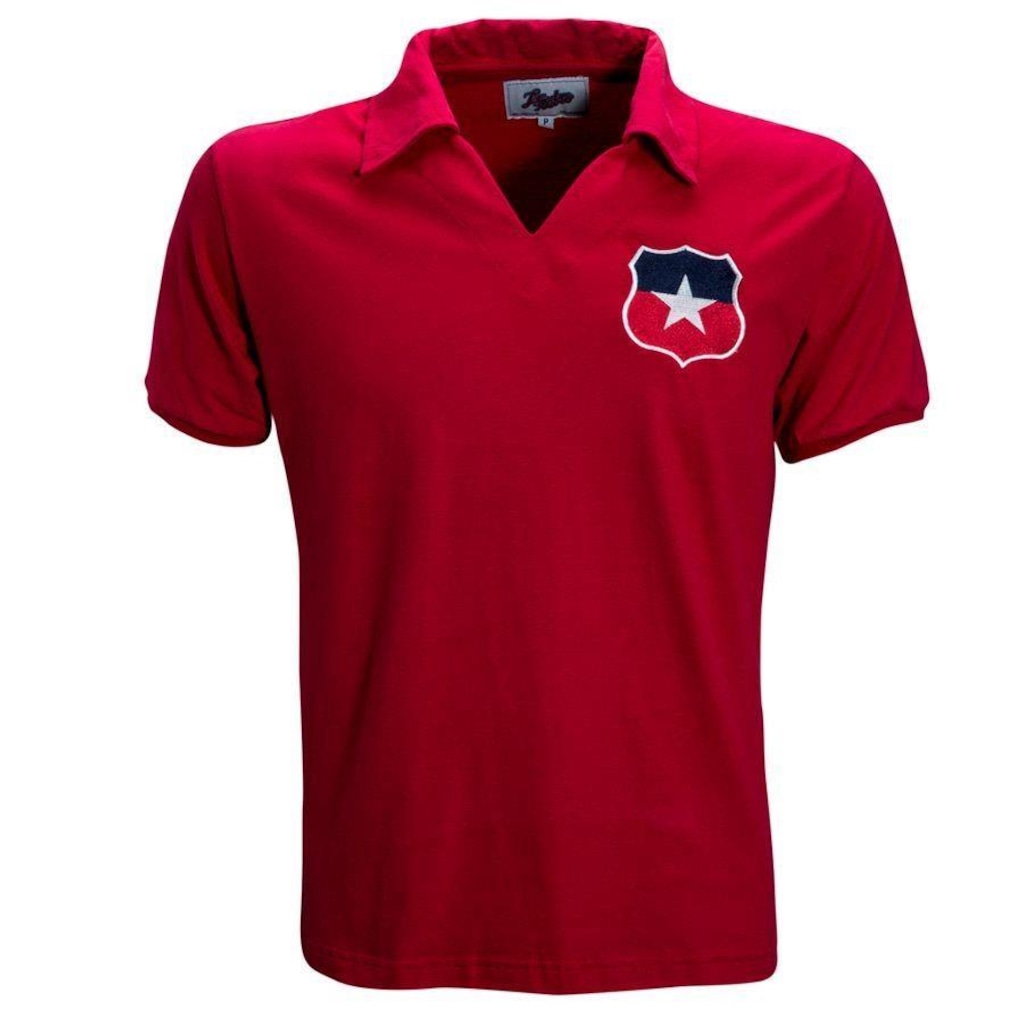 Camiseta Chile 1966 Liga Retro - Masculina
