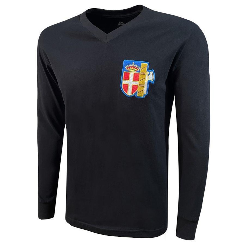 Imagem 2 do produto Camisa Itália Goleiro 1934 - Liga Retro - Masculina