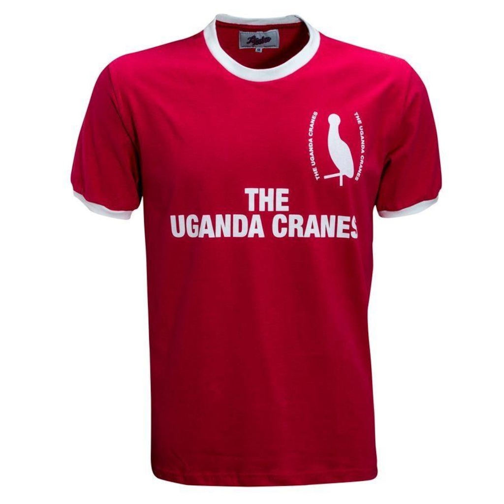 Camisa Uganda 1980 Liga Retro - Masculina