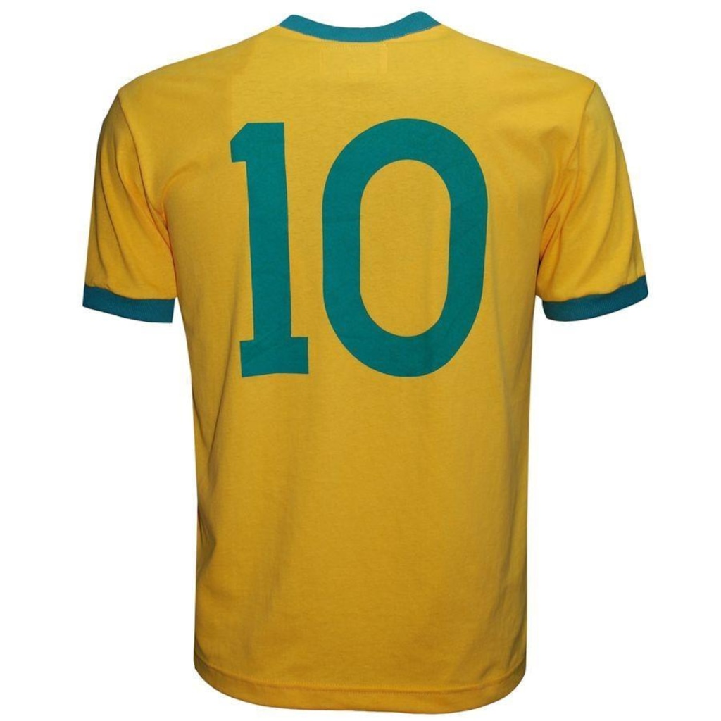Imagem 2 do produto Camisa do Brasil Faixa Liga Retrô - Masculina