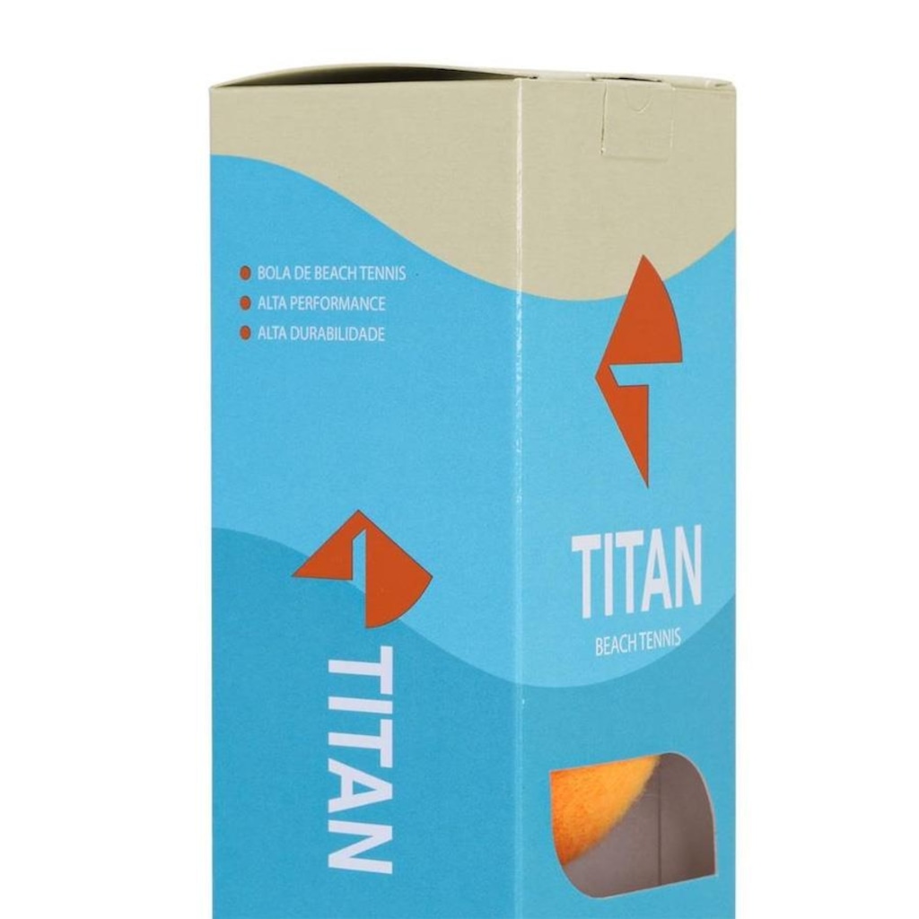 Imagem 2 do produto Bola de Beach Tennis Titan - Pack com 06 Bolas