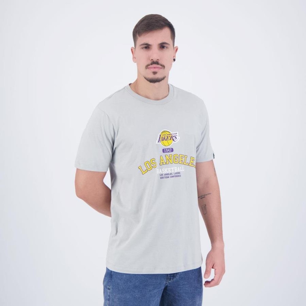 Imagem 2 do produto Camiseta New Era Nba Los Angeles Lakers Club House - Masculina