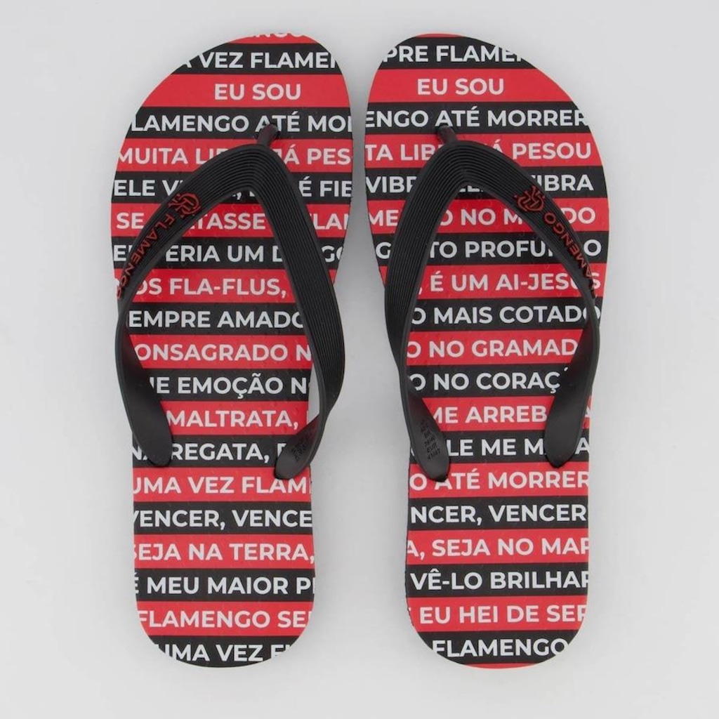 Chinelo Flamengo Escadaria da Gávea Neorubber - Masculino