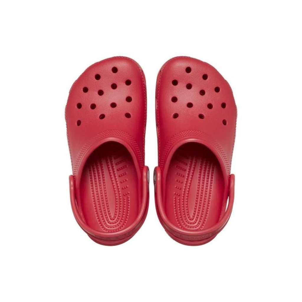 Imagem 3 do produto Sandália Crocs Classic Clog Varsity Red - Infantil