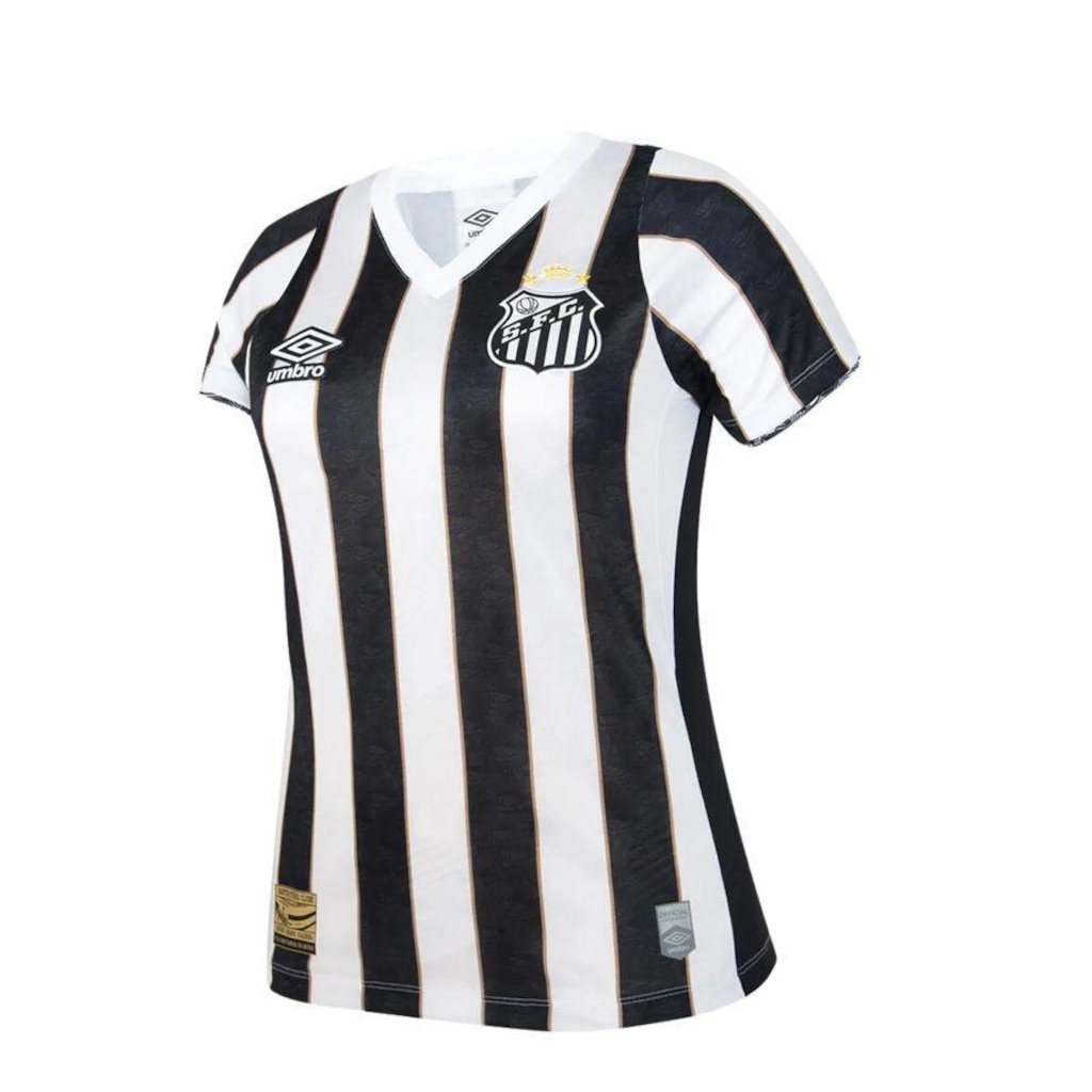 Imagem 2 do produto Camisa do Santos Ii 2024 Torcedora Umbro - Feminina