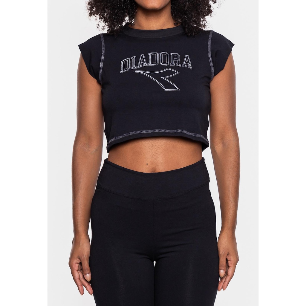 Imagem 3 do produto Blusa Cropped Diadora Embroidery - Feminina