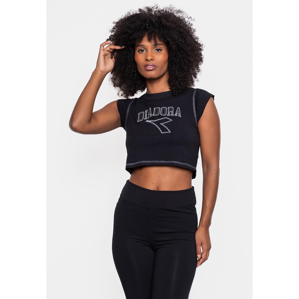 Imagem 4 do produto Blusa Cropped Diadora Embroidery - Feminina