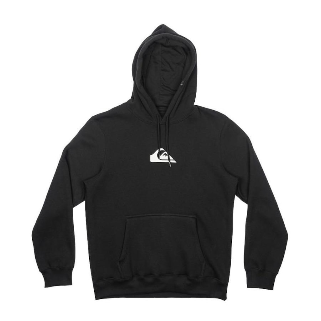 Imagem 3 do produto Blusão de Moletom Quiksilver Canguru Metal Comp Logo - Masculino