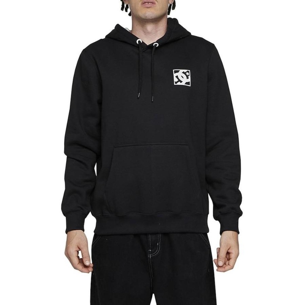 Blusão de Moletom DC Shoes Canguru Horizontal - Masculino
