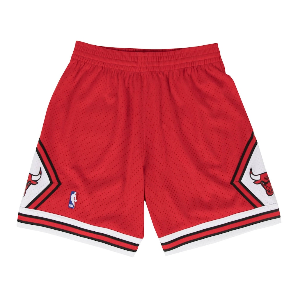 Short Mitchell & Ness Swingman Chicago Bulls Road 1997-98 - Masculino