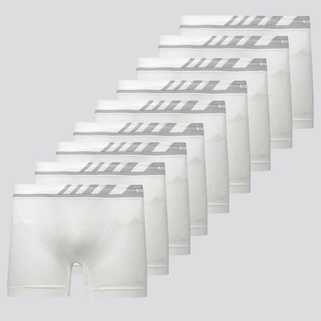 Cueca Boxer Lupo Microfibra - 9 Unidades - Adulto