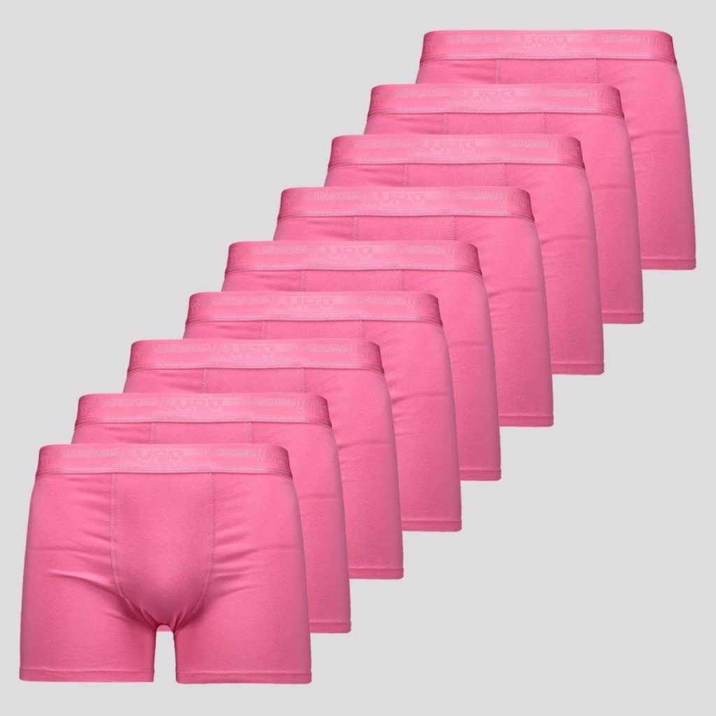 Cueca Boxer Lupo Elastic Soft -  9 Unidades - Adulto