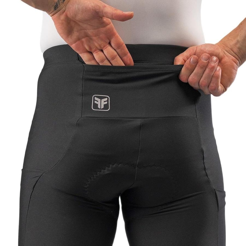 Imagem 4 do produto Calça de Ciclismo Masculina Free Force Basic com 3 Bolsos