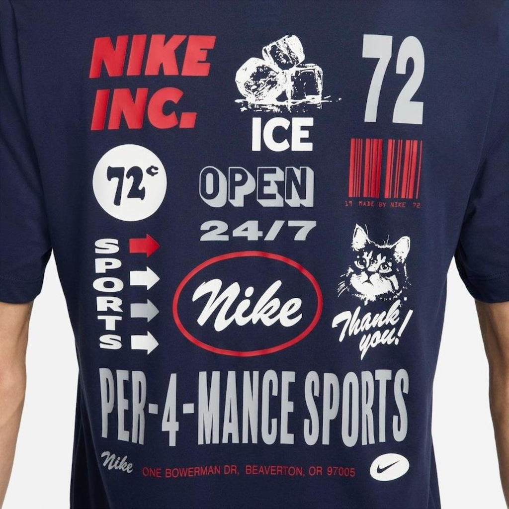 Camiseta Nike Dri-Fit 3Mo - Masculina - Foto 4