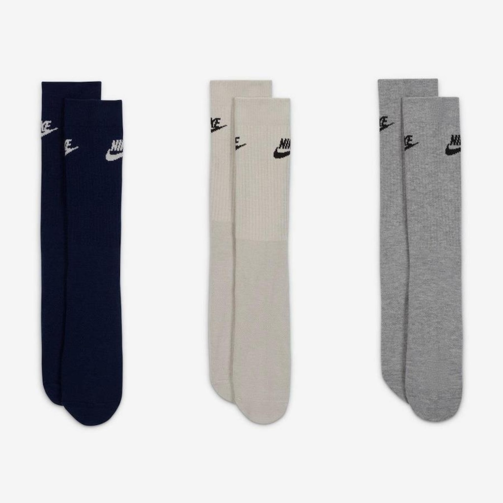 Imagem 2 do produto Meia Nike Sportswear Everyday Essential - 3 Pares - Unissex
