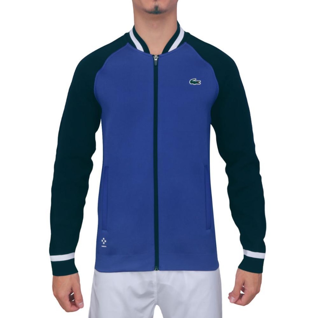 Jaqueta sem Capuz Lacoste Tennis Ultra Seca Daniil Medvedev - Masculina - Foto 1