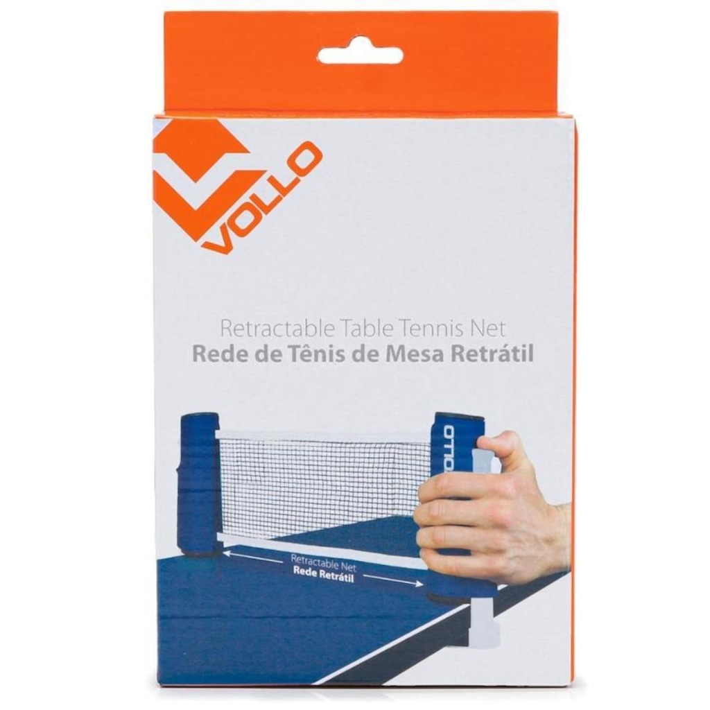 Imagem 3 do produto Rede de Tênis de Mesa Vollo com Poste Retrátil