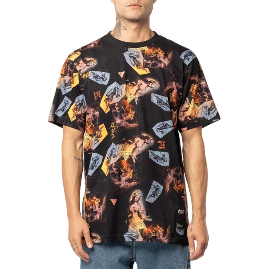 Camiseta Masculina MCD Santa Colagem - MCD - Masculino