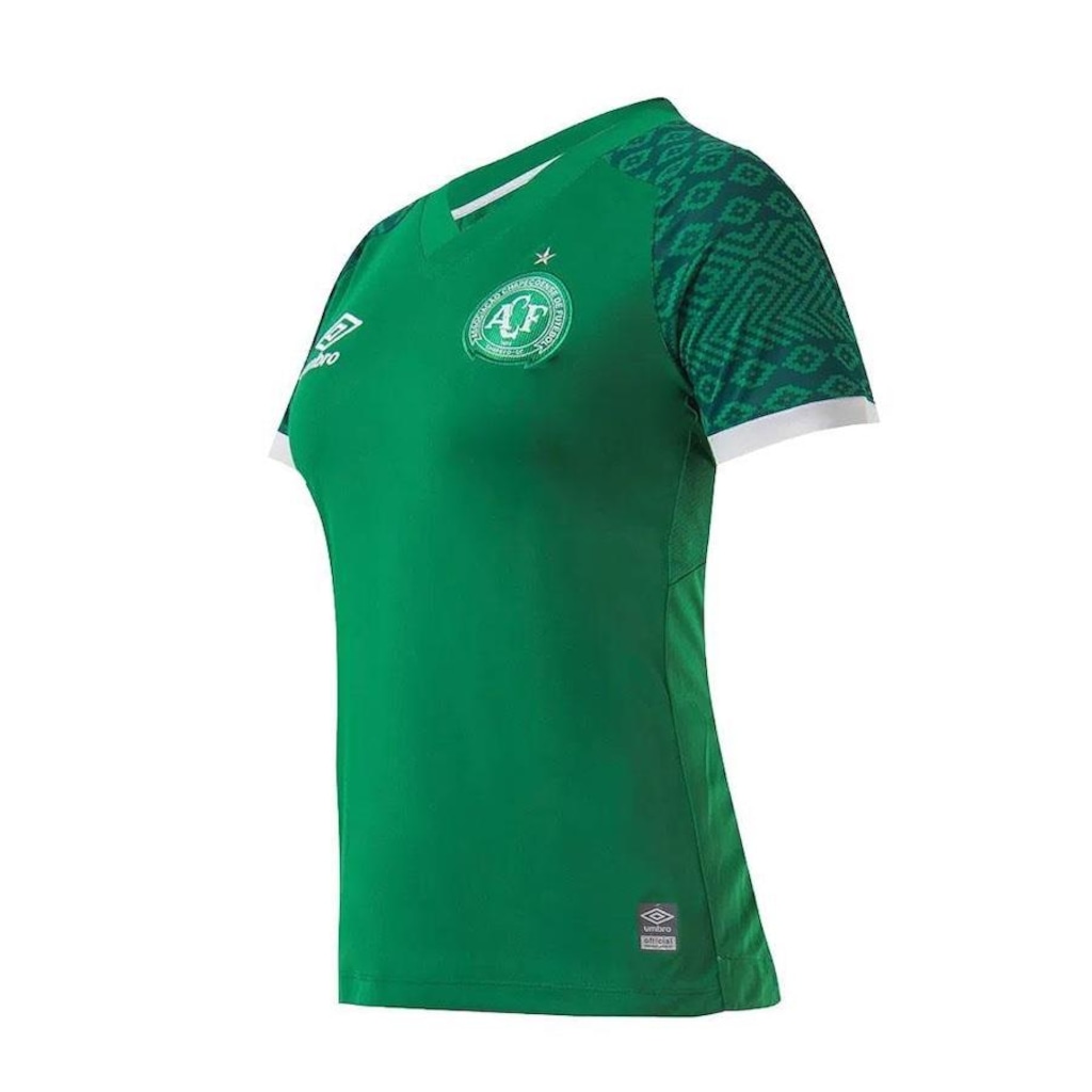 Imagem 4 do produto Camisa da Chapecoense Of. 1 2021 Umbro - Feminina