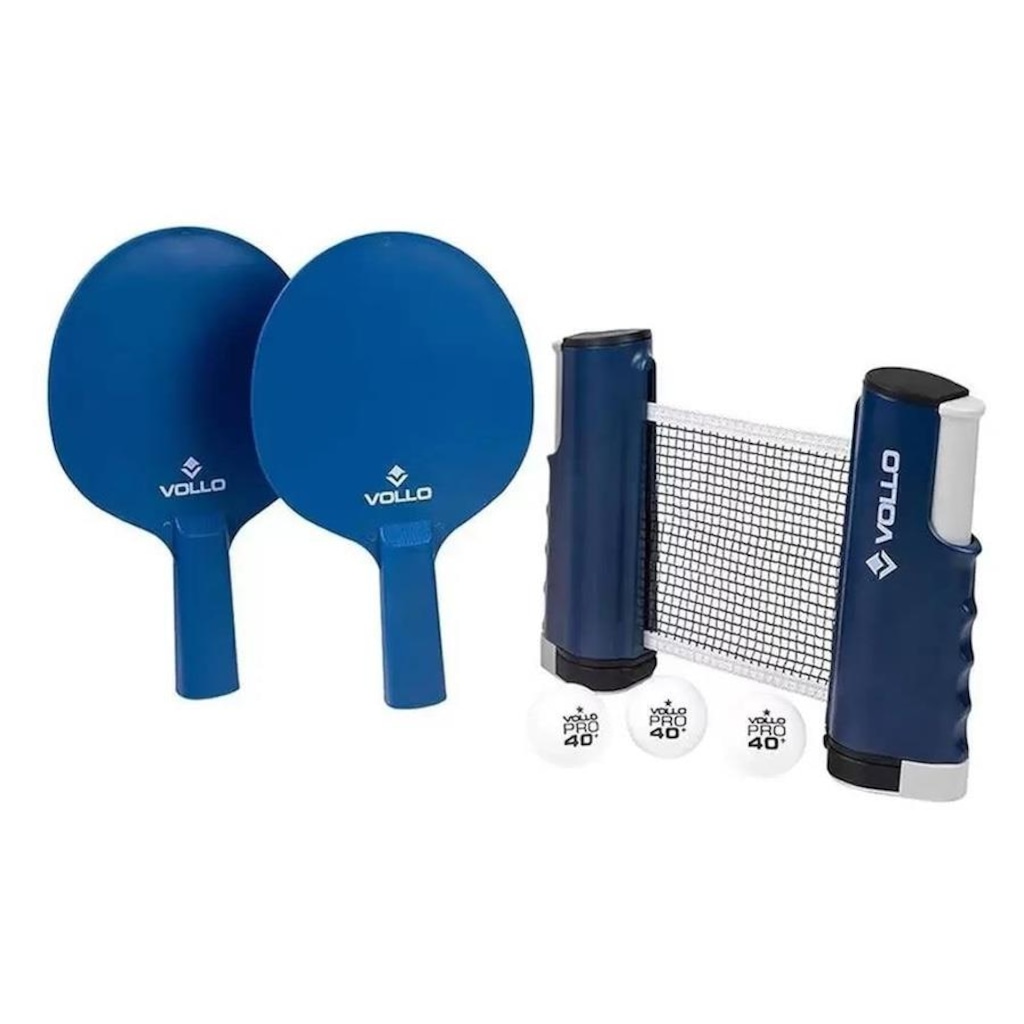 Imagem 2 do produto Conjunto Tênis de Mesa Ping Pong com 6 Peças Vollo